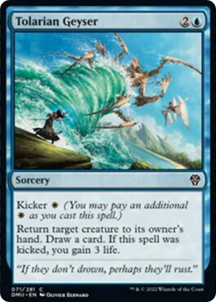 Image for Tolarian Geyser (71) (DMU) - Magic: The Gathering