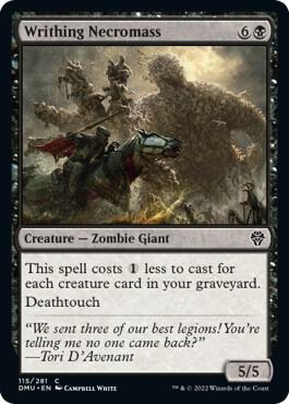 Image for Writhing Necromass (115) - Magic: The Gathering