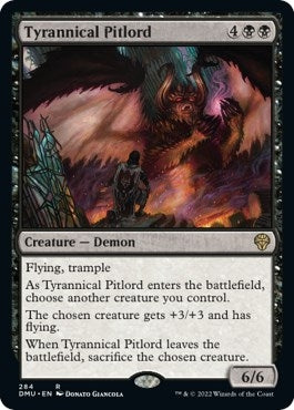 Image for Tyrannical Pitlord (284) - Magic: The Gathering