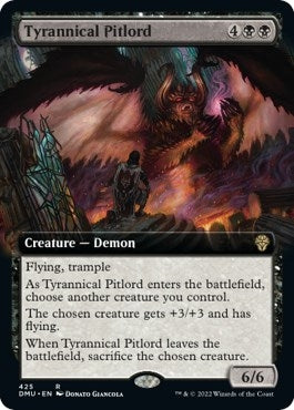 Image for Tyrannical Pitlord (Extended Art) (425) - Magic: The Gathering
