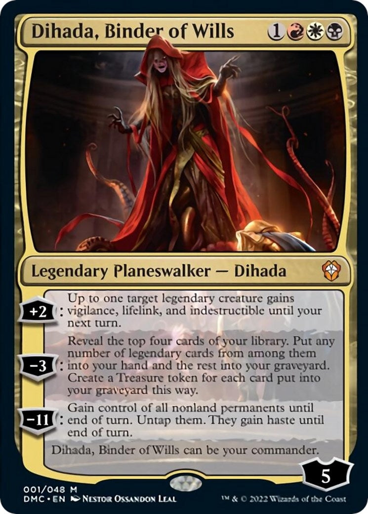 Image for Dihada, Binder of Wills (1) - Magic: The Gathering