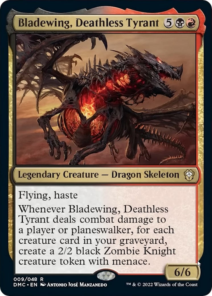 Image for Bladewing, Deathless Tyrant (9) - Magic: The Gathering