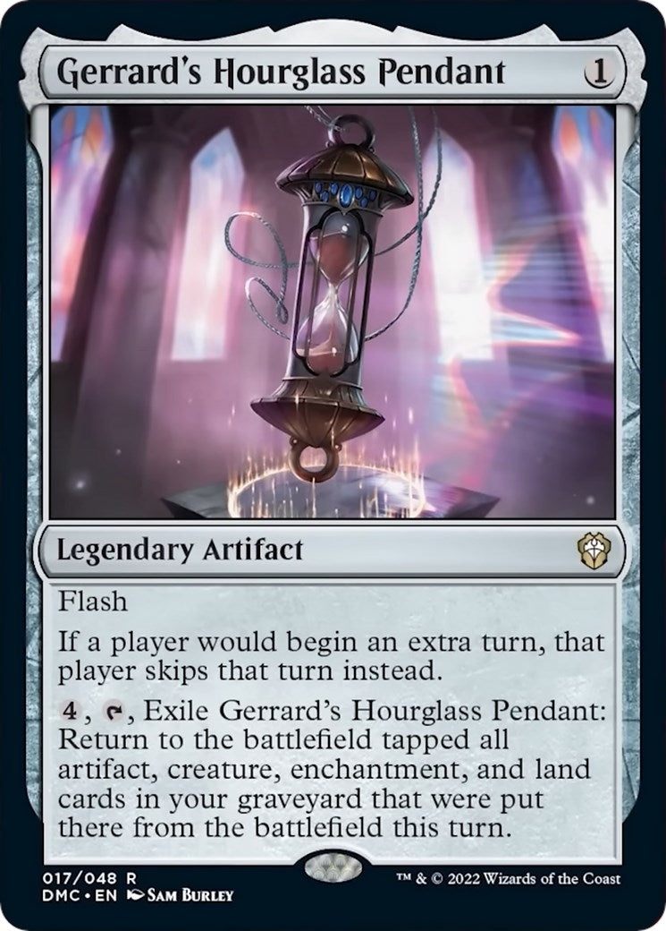 Image for Gerrard's Hourglass Pendant (17) - Magic: The Gathering