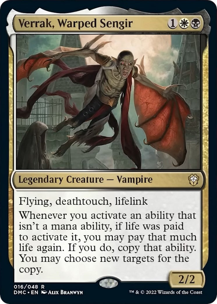 Image for Verrak, Warped Sengir (16) - Magic: The Gathering