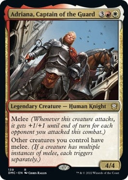 Image for Adriana, Captain of the Guard (139) (DMC) - Magic: The Gathering