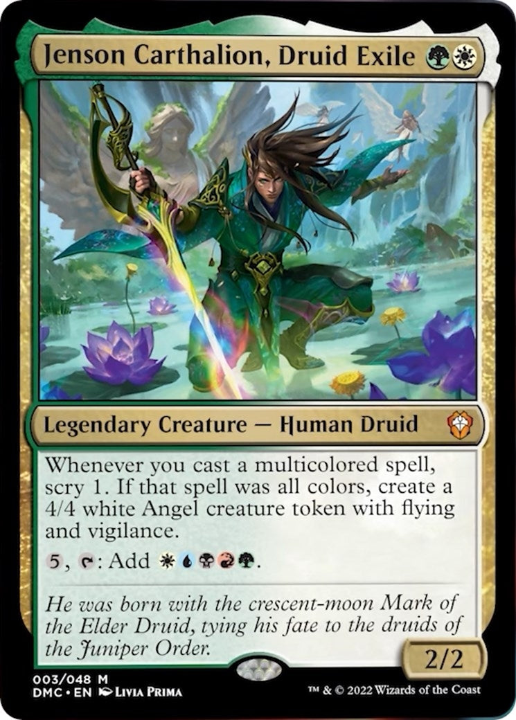 Image for Jenson Carthalion, Druid Exile (3) - Magic: The Gathering