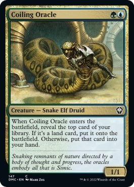 Image for Coiling Oracle (147) - Magic: The Gathering