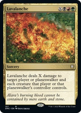 Image for Lavalanche (157) (DMC) - Magic: The Gathering