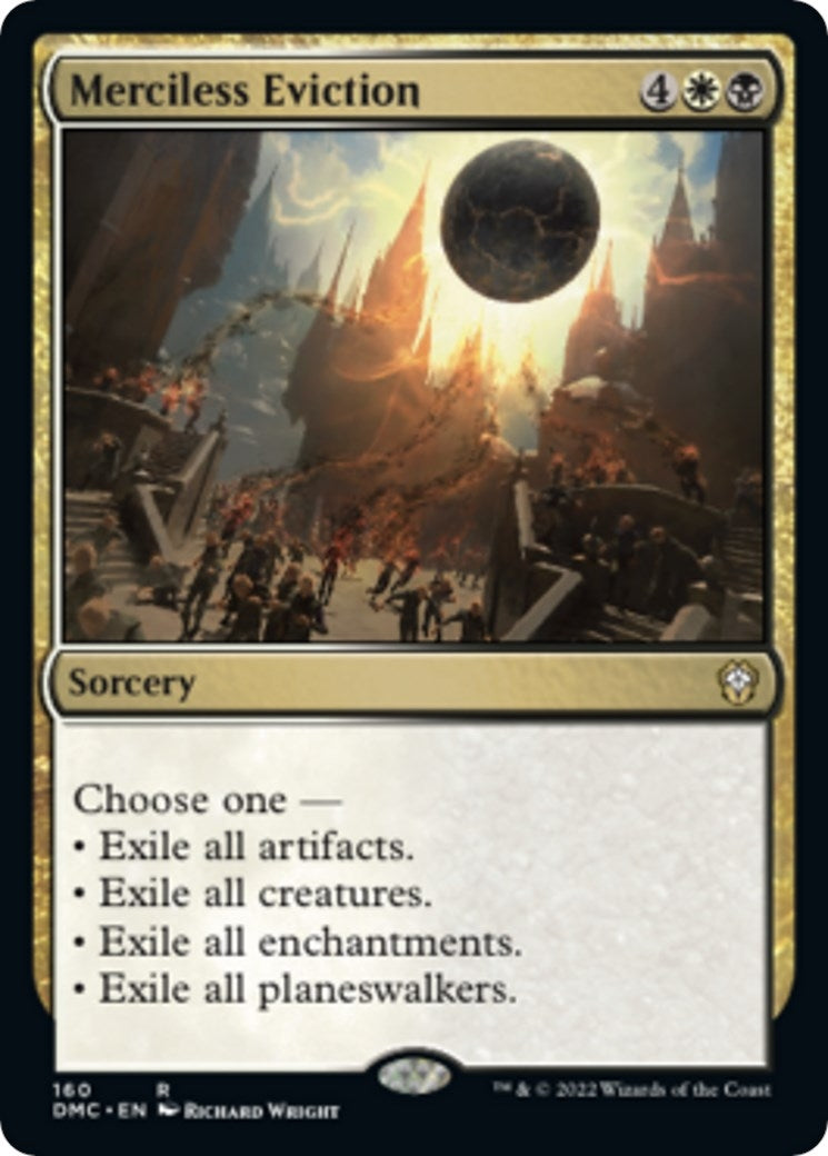 Image for Merciless Eviction (160) (DMC) - Magic: The Gathering