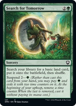 Image for Search for Tomorrow (137) - Magic: The Gathering