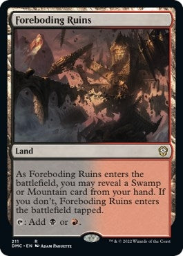 Image for Foreboding Ruins (211) - Magic: The Gathering