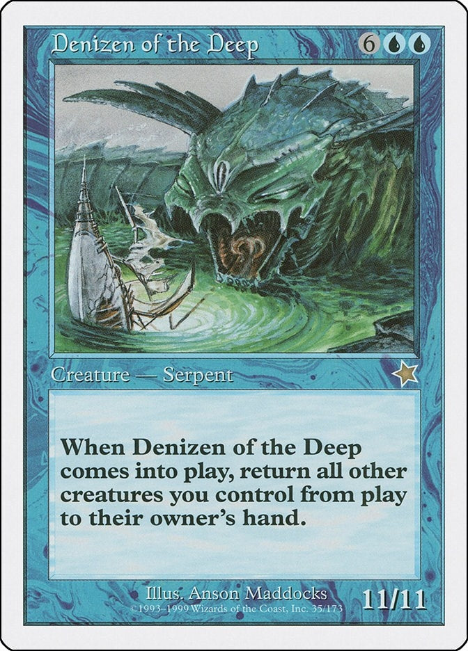 Image for Denizen of the Deep (35) - Magic: The Gathering