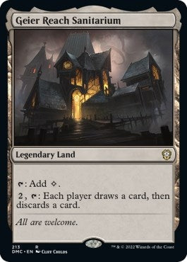 Image for Geier Reach Sanitarium (213) - Magic: The Gathering