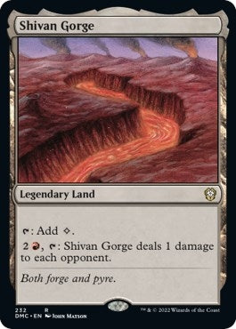 Image for Shivan Gorge (232) - Magic: The Gathering