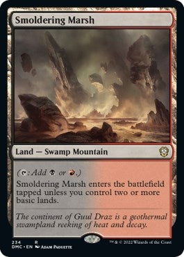 Image for Smoldering Marsh (234) - Magic: The Gathering