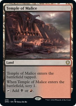 Image for Temple of Malice (236) - Magic: The Gathering
