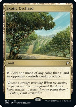 Image for Exotic Orchard (209) - Magic: The Gathering