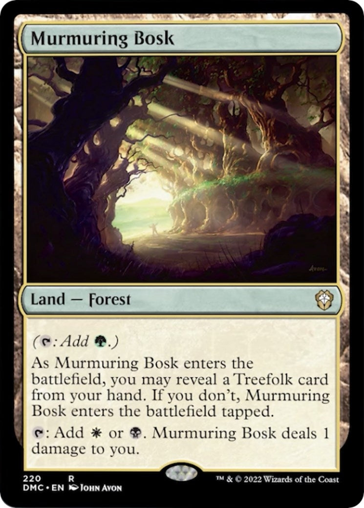 Image for Murmuring Bosk (220) - Magic: The Gathering