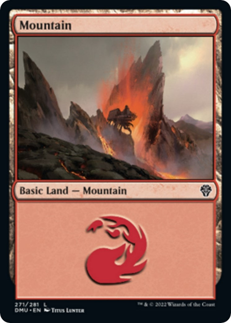 Image for Mountain (271) (271) (DMU) - Magic: The Gathering