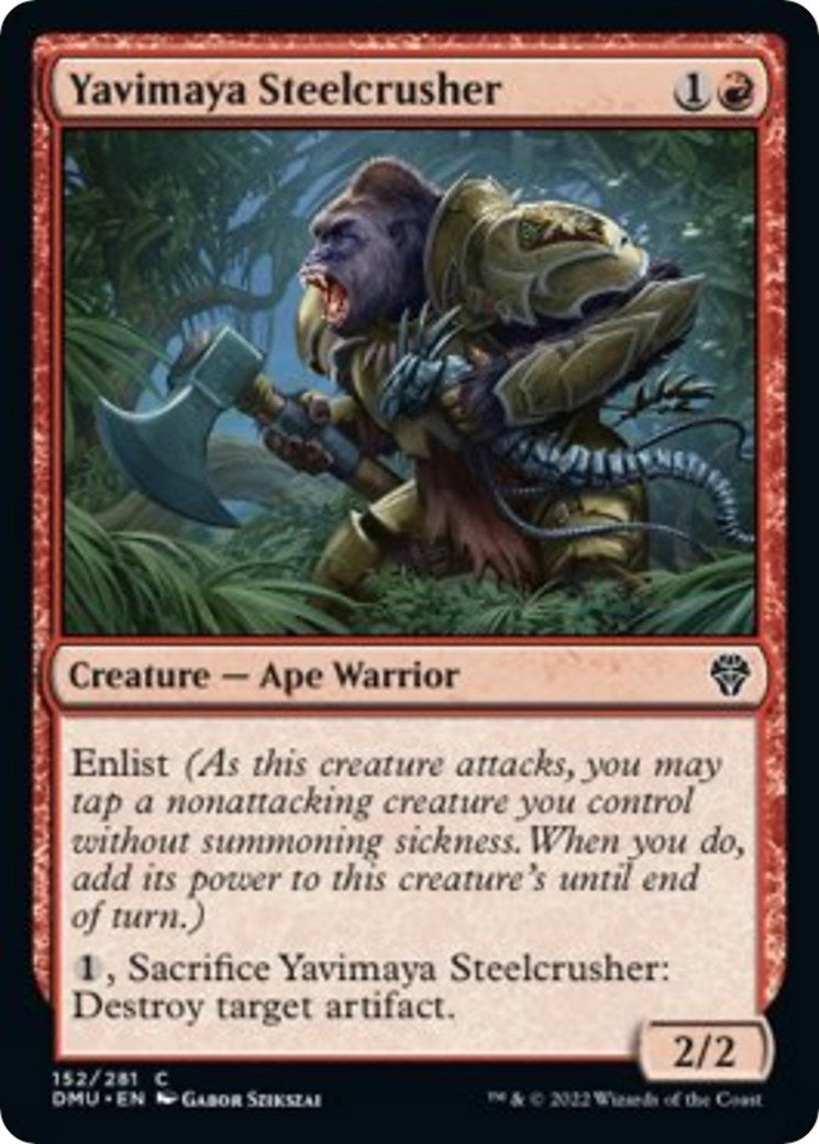 Image for Yavimaya Steelcrusher (152) - Magic: The Gathering