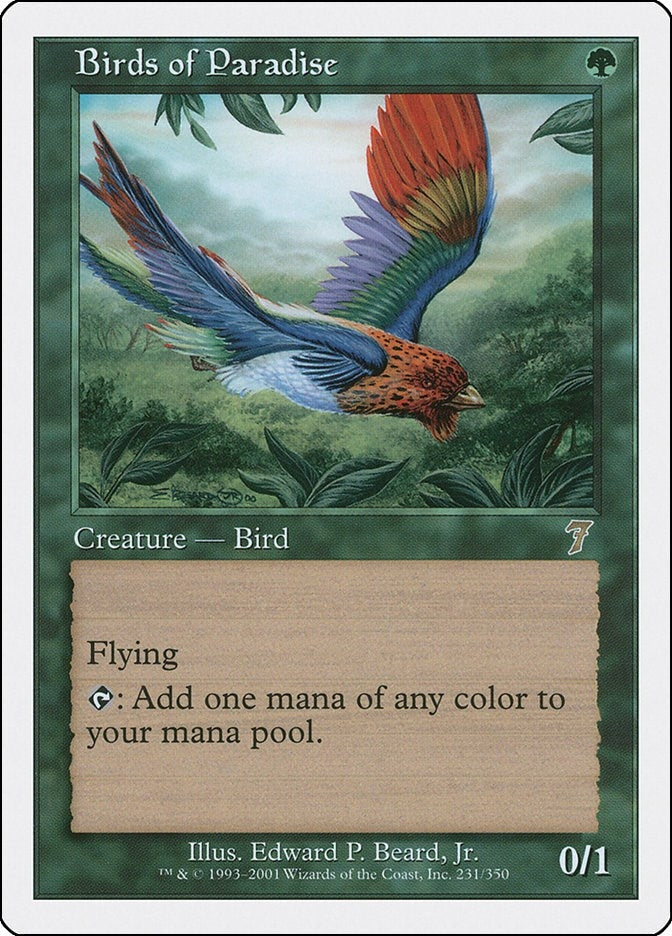 Image for Birds of Paradise (231) - Magic: The Gathering
