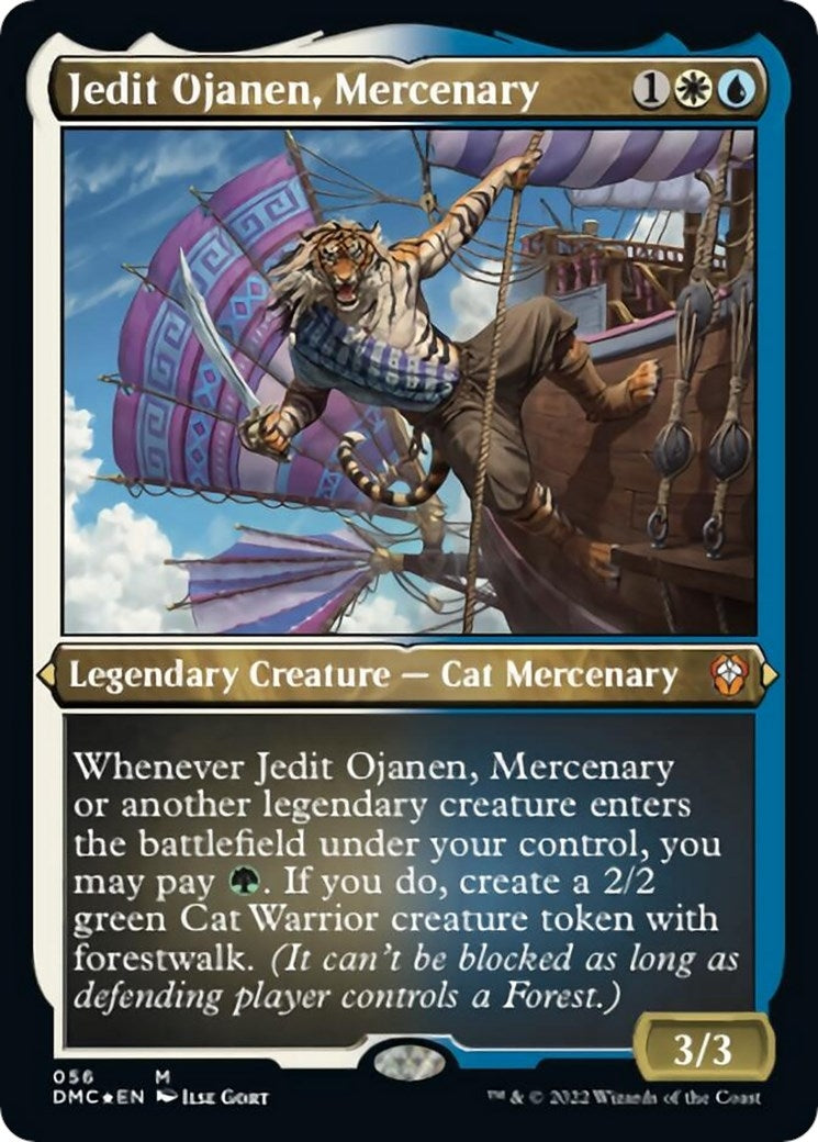 Image for Jedit Ojanen, Mercenary (Foil Etched) (56) - Magic: The Gathering