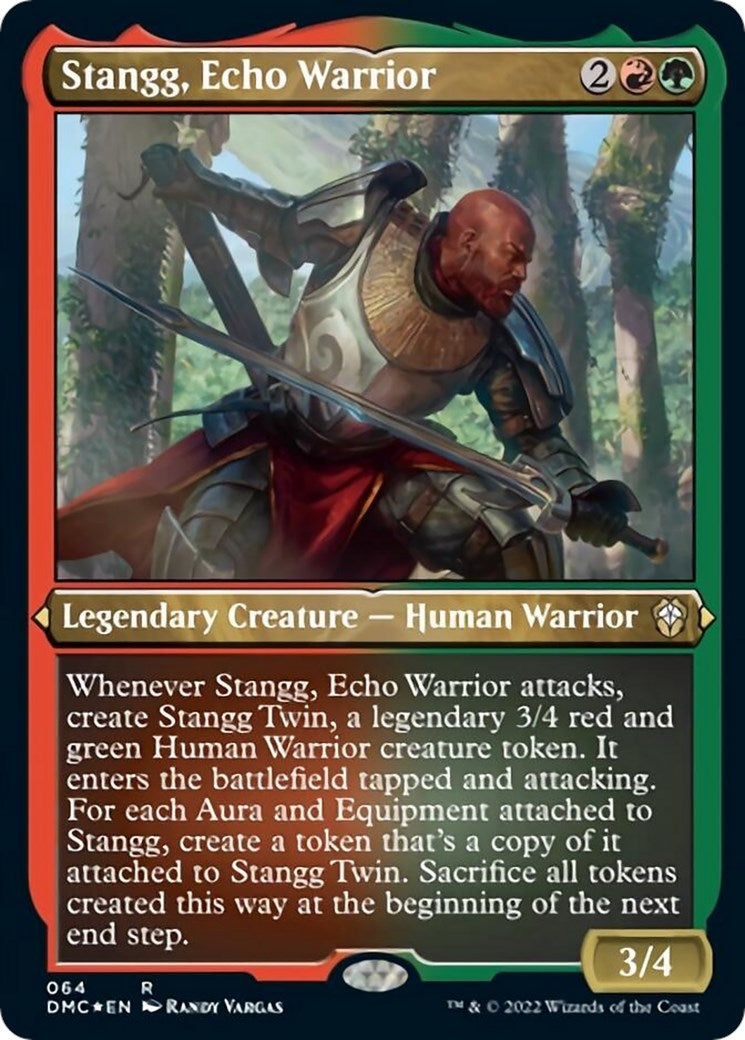 Image for Stangg, Echo Warrior (Foil Etched) (64) - Magic: The Gathering