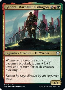 Image for General Marhault Elsdragon (31) - Magic: The Gathering