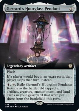 Image for Gerrard's Hourglass Pendant (Extended Art) (93) - Magic: The Gathering