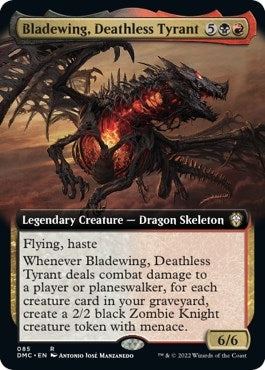 Image for Bladewing, Deathless Tyrant (Extended Art) (85) - Magic: The Gathering