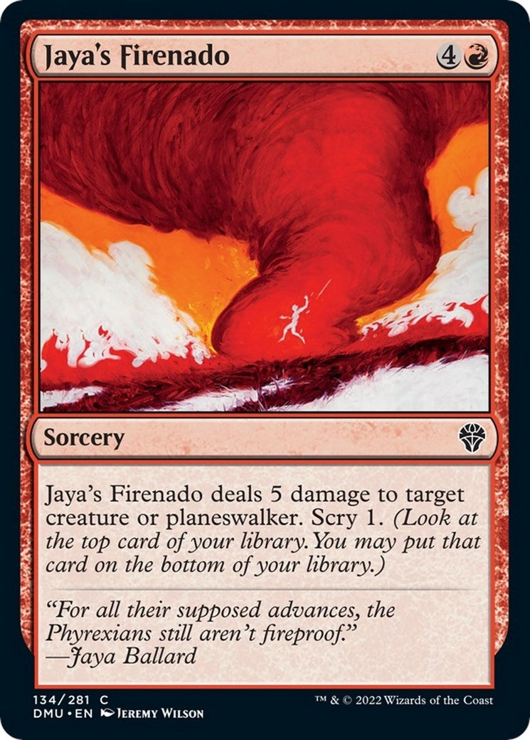 Image for Jaya's Firenado (134) (DMU) - Magic: The Gathering