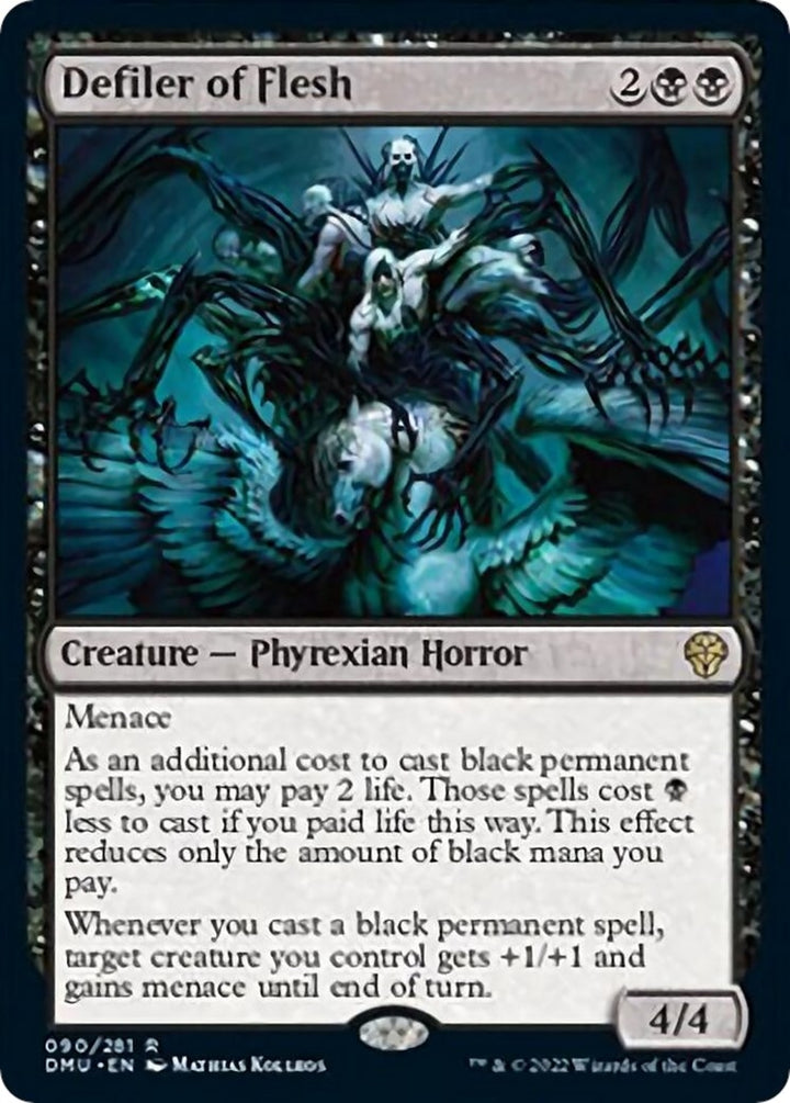 Image for Defiler of Flesh (90) - Magic: The Gathering