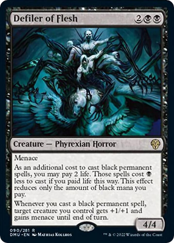 Image for Defiler of Flesh (90) - Magic: The Gathering