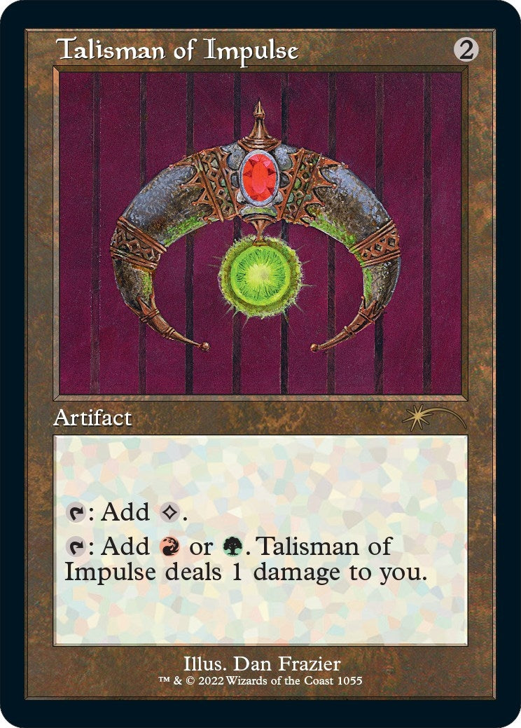Image for Talisman of Impulse (Retro Frame) (1055) - Magic: The Gathering