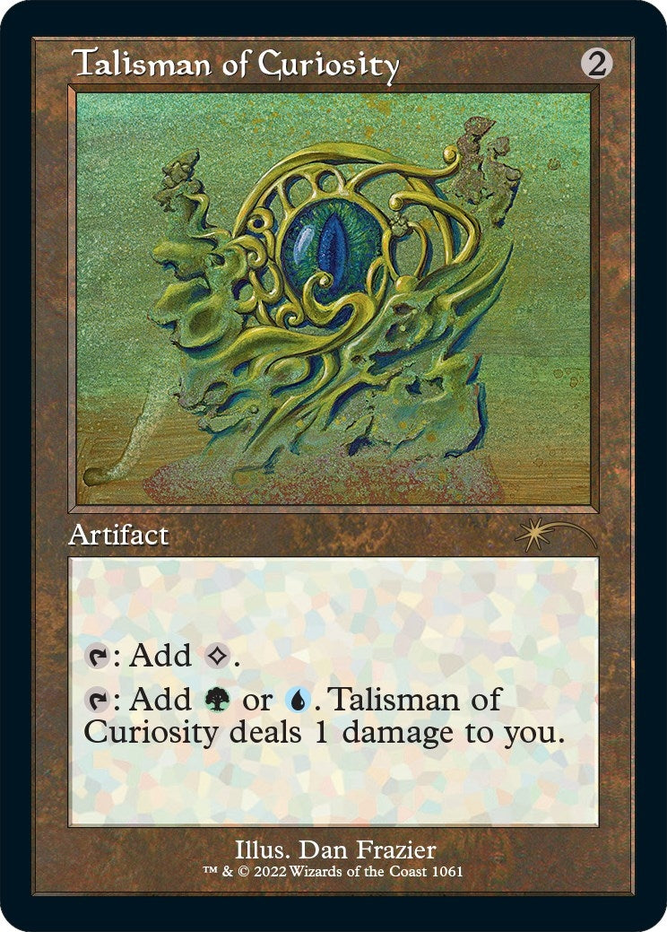 Image for Talisman of Curiosity (Retro Frame) (1061) - Magic: The Gathering