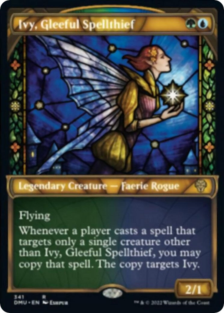 Image for Ivy, Gleeful Spellthief (Textured Foil) (341) (DMU) - Magic: The Gathering