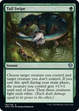Image for Tail Swipe (182) (DMU) - Magic: The Gathering