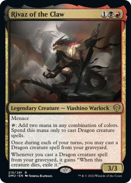 Image for Rivaz of the Claw (215) - Magic: The Gathering