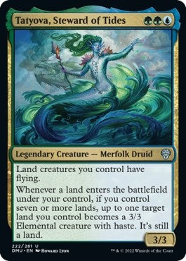 Image for Tatyova, Steward of Tides (222) (DMU) - Magic: The Gathering