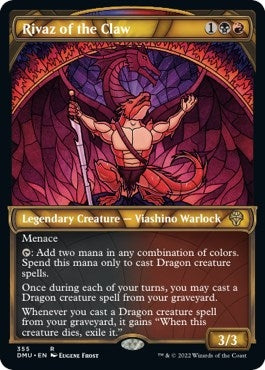 Image for Rivaz of the Claw (Textured Foil) (355) (DMU) - Magic: The Gathering