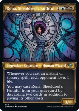 Image for Rona, Sheoldred's Faithful (Textured Foil) (356) - Magic: The Gathering