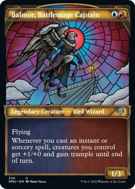 Image for Balmor, Battlemage Captain (Textured Foil) (336) - Magic: The Gathering