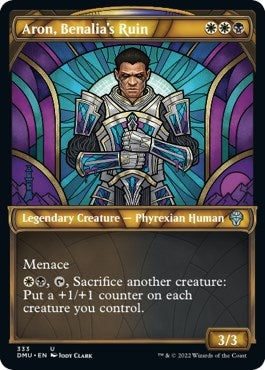 Image for Aron, Benalia's Ruin (Textured Foil) (333) (DMU) - Magic: The Gathering