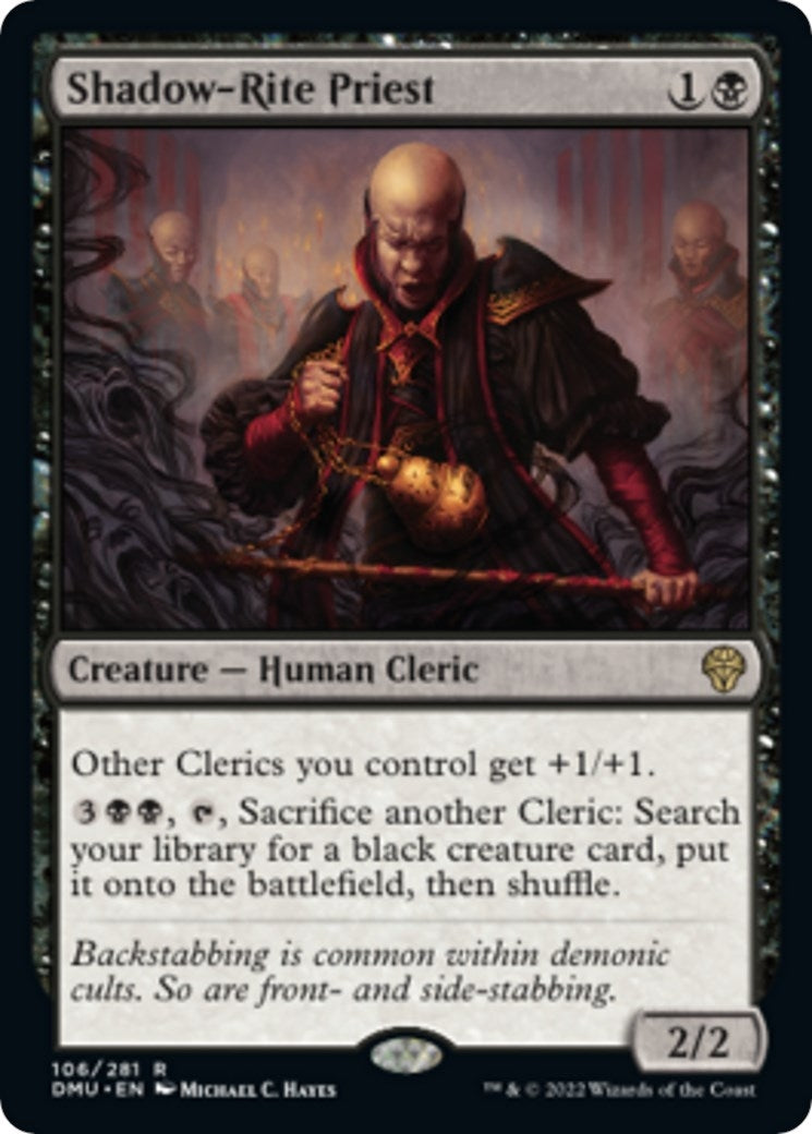 Image for Shadow-Rite Priest (106) (DMU) - Magic: The Gathering