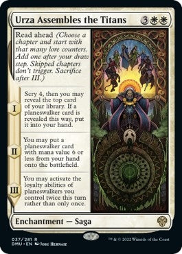 Image for Urza Assembles the Titans (37) - Magic: The Gathering