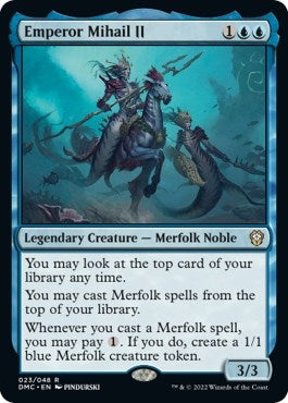 Image for Emperor Mihail II (23) - Magic: The Gathering