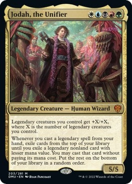 Image for Jodah, the Unifier (203) (DMU) - Magic: The Gathering