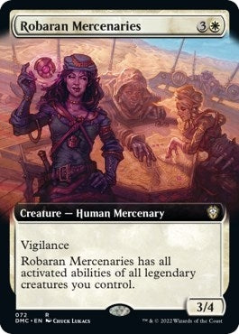 Image for Robaran Mercenaries (Extended Art) (72) - Magic: The Gathering