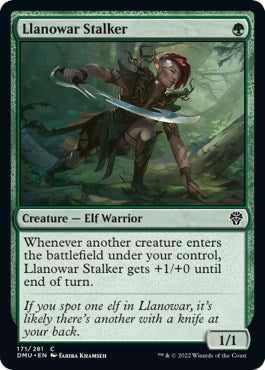 Image for Llanowar Stalker (171) (DMU) - Magic: The Gathering