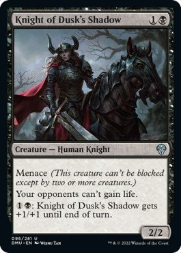 Image for Knight of Dusk's Shadow (96) - Magic: The Gathering